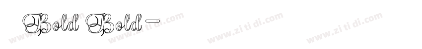 小米 Bold Bold字体转换